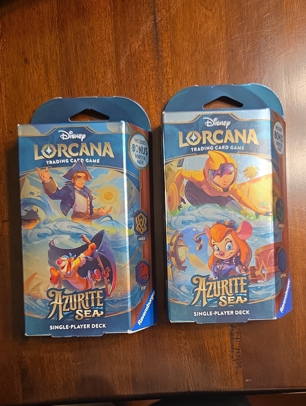 Disney | Lorcana Azurite Sea Starter Deck Packs Set NWT